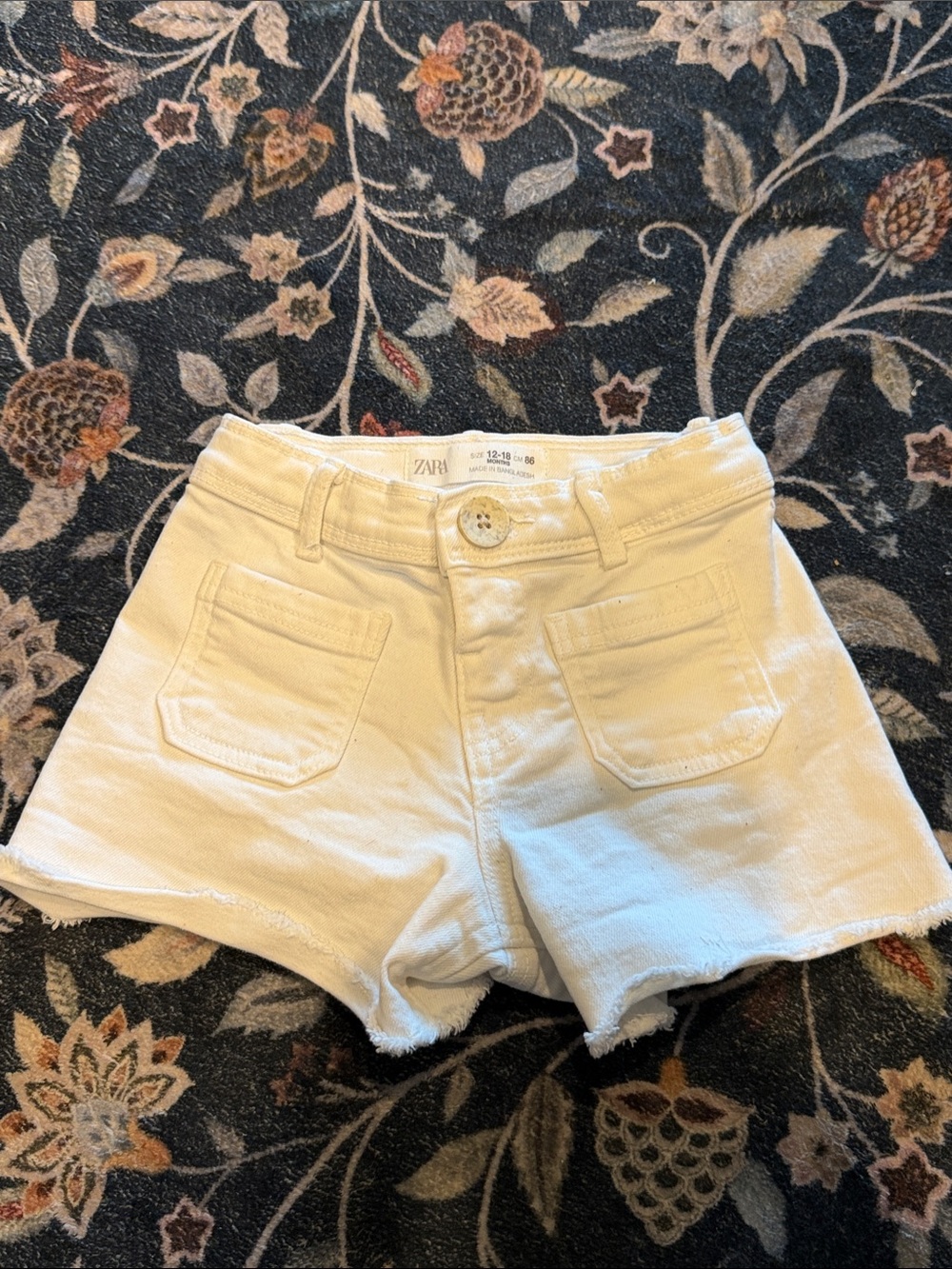 Zara Toddler Denim Shorts